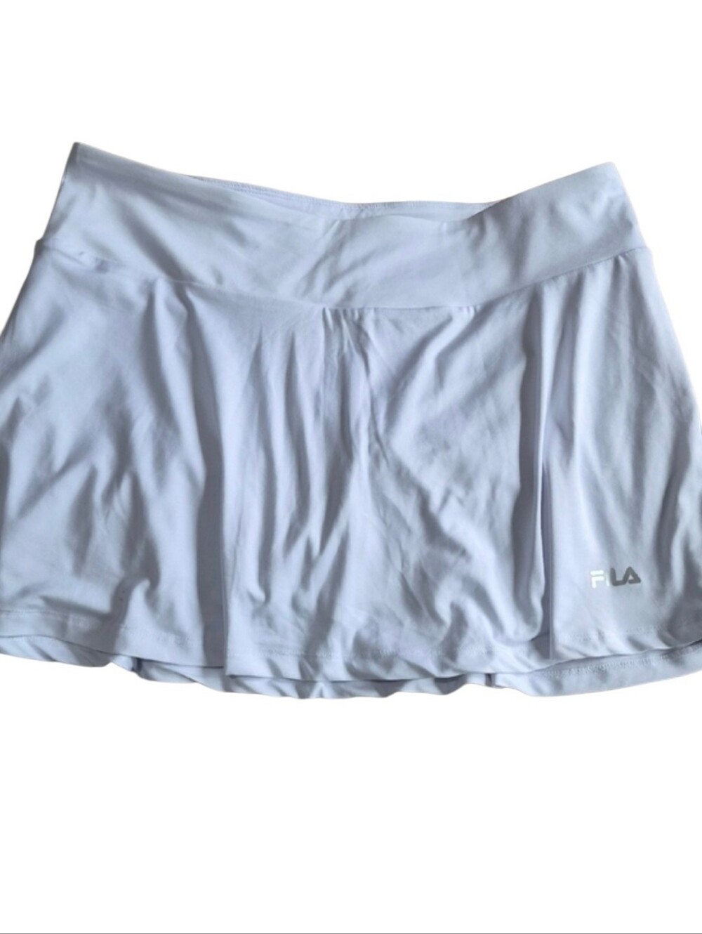 Fila Size Large White Athletic Skort